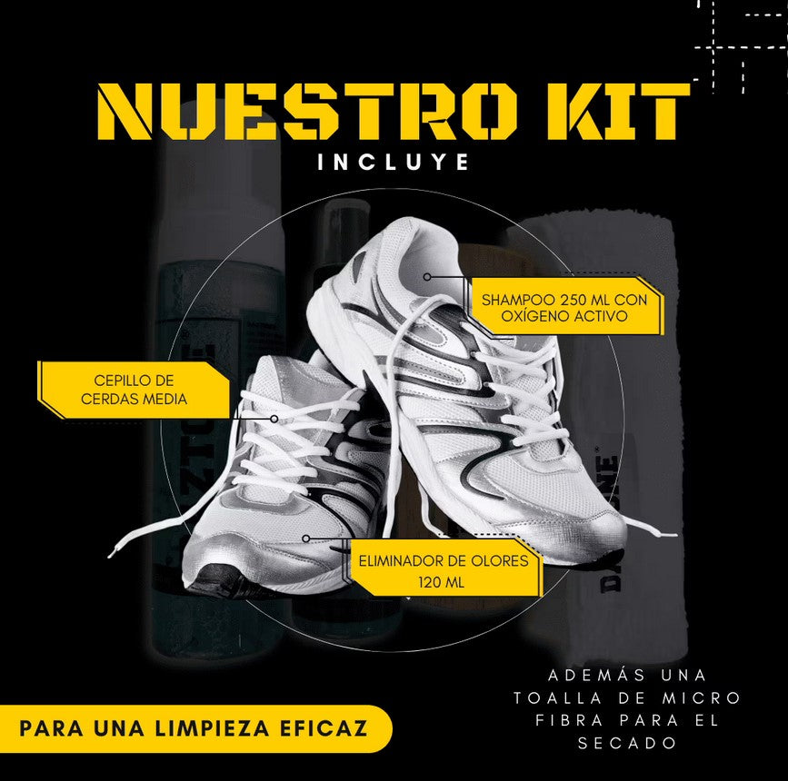 NUEVO KIT DE LIMPIEZA PARA ZAPATOS